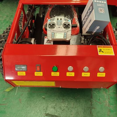 Gasoline Engine Lawn Mower / Petrol Remote Control Robotic Lawnmower