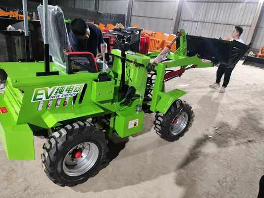 Four Wheel Drive Mini Tractor Loader Mini Skid Loader Front End Loader Small Tractor