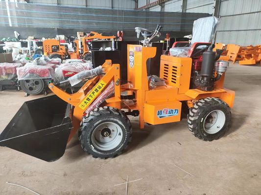 Four Wheel Drive Mini Tractor Loader Mini Skid Loader Front End Loader Small Tractor