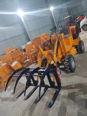 Four Wheel Drive Mini Tractor Loader Mini Skid Loader Front End Loader Small Tractor