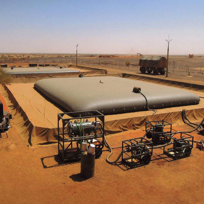 500L-80000L Collapsible Oil Bladder Tank , Big Oil Storage Tanks