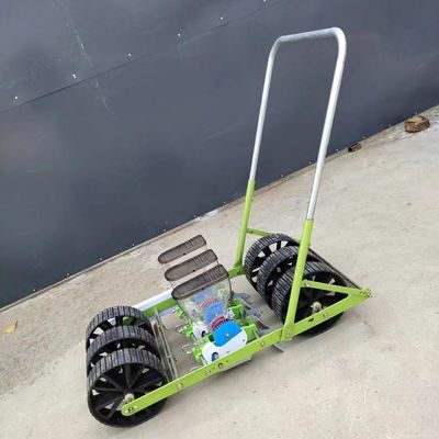 Manual Agriculture Equipment Vegetable Seeder Machine Stainless Steel  In Multiple Rows