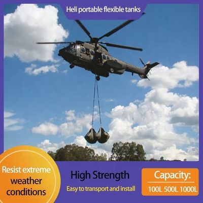 Portable Flexible Water Tank Collapsible PVC Helicopter Water Tank