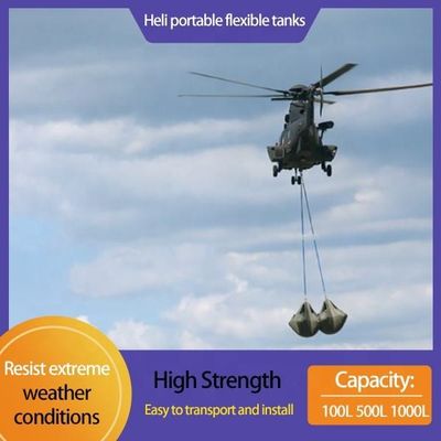 Portable Flexible Water Tank Collapsible PVC Helicopter Water Tank