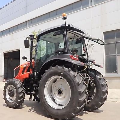 120HP Agriculture Tractor  , Large Farmland Tractor With Front Loader
