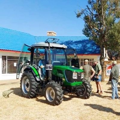 120HP Agriculture Tractor  , Large Farmland Tractor With Front Loader
