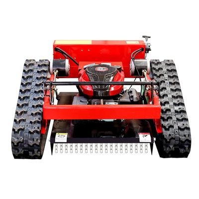 Uncovered Crawler Lawn Mower Grass Cutting Machine / Farm Cordless Lawnmower