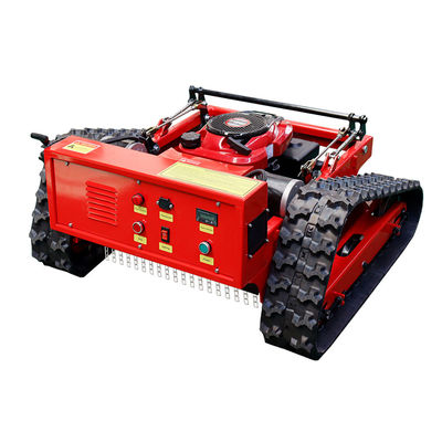 Uncovered Crawler Lawn Mower Grass Cutting Machine / Farm Cordless Lawnmower