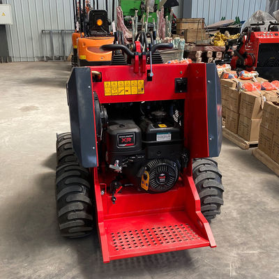 CE Loader Machine Four Wheel Drive Loader 13.5HP Small Front End Loader Mini Skid Steer Loader
