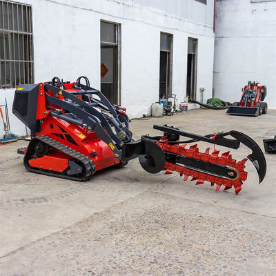 450KG Lifting Mini Loader Machine 25HP 23HP Rubber Tracked Skid Steer Loader