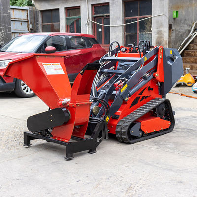 450KG Lifting Mini Loader Machine 25HP 23HP Rubber Tracked Skid Steer Loader