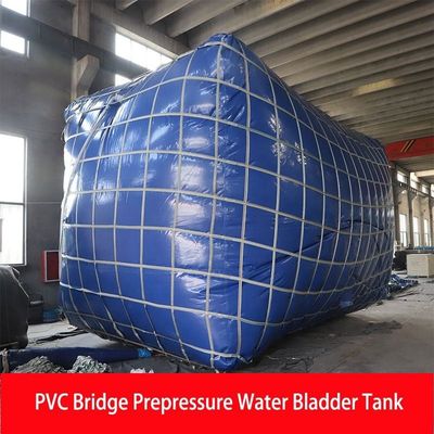 Bridge Prepressure Water Storage Bladder Tank PVC Subgrade Bridge Pressure Measurement Soft Large Capacity Water Tank