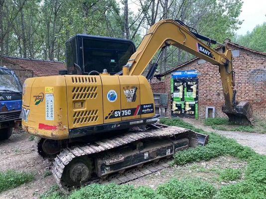 Used Excavator 2019 SANY Excavator 75C  7ton Used Excavator  SANY SY60C / 95C Crawler Excavator For Sale