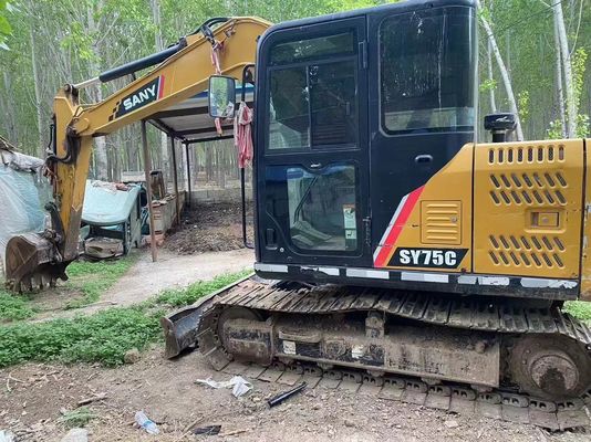 Used Excavator 2019 SANY Excavator 75C  7ton Used Excavator  SANY SY60C / 95C Crawler Excavator For Sale
