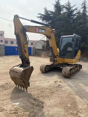 6.5 Ton Excavator Digger  Small Used Excavator Xcmg 2022 XE65DA Used Excavator For Sale