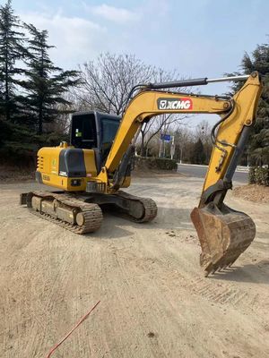 6.5 Ton Excavator Digger  Small Used Excavator Xcmg 2022 XE65DA Used Excavator For Sale