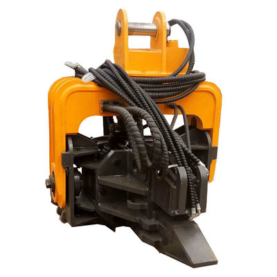 Excavator Attachments Pile Hammer Vibro Hammer Mounted Excavator For Foundation Pile
