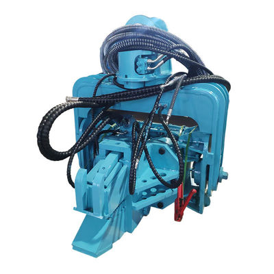Excavator Attachments Pile Hammer Vibro Hammer Mounted Excavator For Foundation Pile