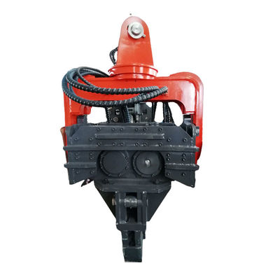 Excavator Attachments Pile Hammer Vibro Hammer Mounted Excavator For Foundation Pile