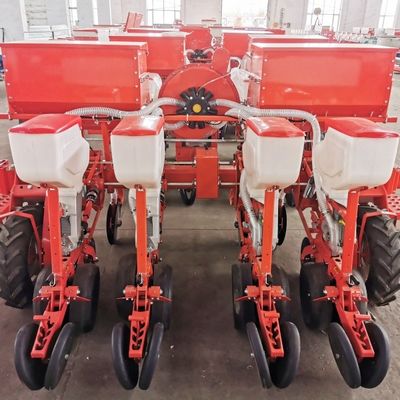 Air System Precision Seeder Agriculture Equipment 4 Rows Sowing Depth 3-8 Cm