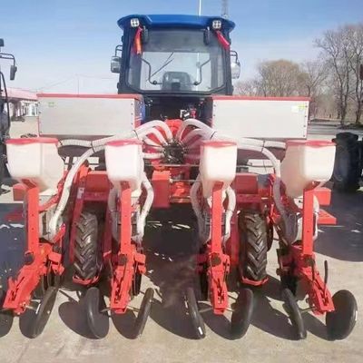 Air System Precision Seeder Agriculture Equipment 4 Rows Sowing Depth 3-8 Cm