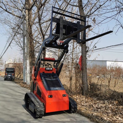 Skid Steer Loader Attachments Forklifts Attachment Width 790mm For Mini Skid Steer Loader