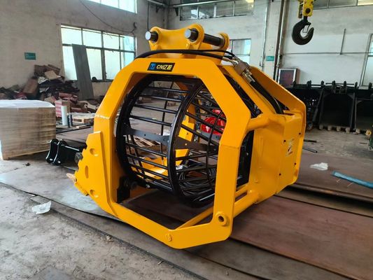 Excavator Attachments  Hydraulic Drum Screening Hopper Excavator Rotating Screening Bucket Water Screen Bucket
