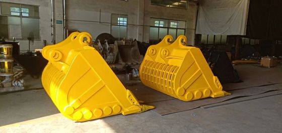 Excavator Digger Excavator Attachments Screen Bucket Screening Bucket Bucket Sieve Excavator Skeleton Bucket With Hole