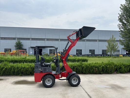 Fully Hydraulic Compact Mini Loader Machine Hydraulic Travel Lift 800kg Small Loader Mini Loader For Sale