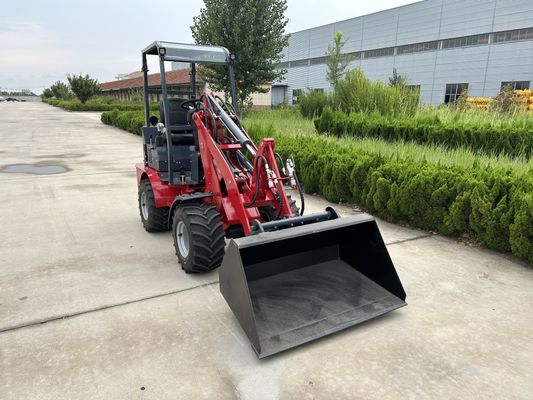 Fully Hydraulic Compact Mini Loader Machine Hydraulic Travel Lift 800kg Small Loader Mini Loader For Sale