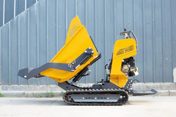 Compact Loader Machine 500Kg Hydraulic Small Crawler Truck Dumper Mini Dumper Truck