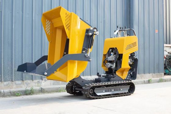 Compact Loader Machine 500Kg Hydraulic Small Crawler Truck Dumper Mini Dumper Truck