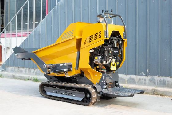 Compact Loader Machine 500Kg Hydraulic Small Crawler Truck Dumper Mini Dumper Truck