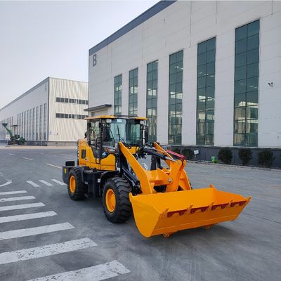 Mini Articulated Loader Machine 4x4 Wheel Drive Machinery 1 Ton 2ton 3ton 5ton  Diesel Small Wheel Loader Compact Loader