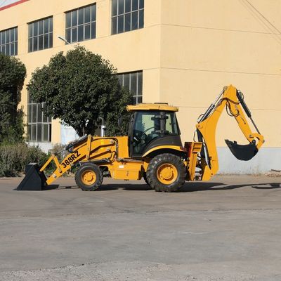 EPA Engine Loader Machine Manufacturer 4x4 Backhoe Loader China Wheel Mini Excavator Backhoe Loader