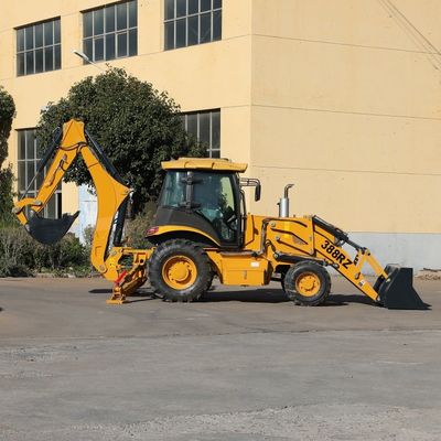 EPA Engine Loader Machine Manufacturer 4x4 Backhoe Loader China Wheel Mini Excavator Backhoe Loader