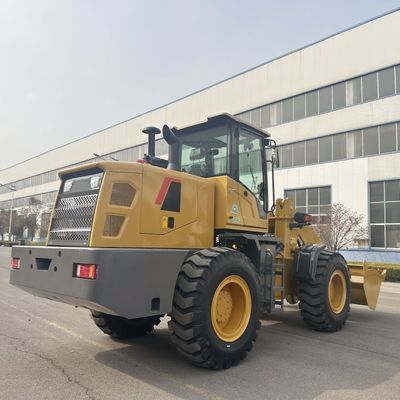 Wheel Loader With 4 × 4 Variable Speed Gears Front End Loader For Construction Engineering Wheel Loader