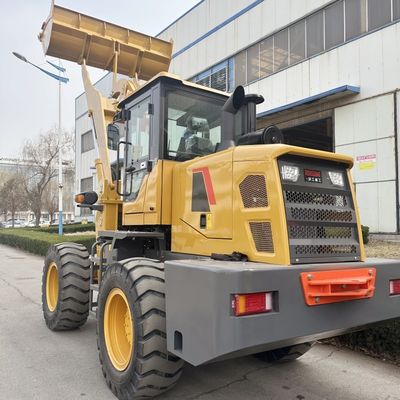 Hydraulic Steering Wheel Loader Construction Engineering Wheel Loader Front-End Loader