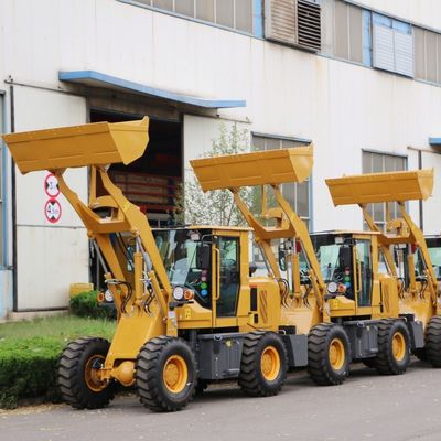 Flexible Operation Of Small Wheel Loader Front-End Loader