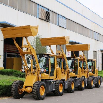 Flexible Operation Of Small Wheel Loader Front-End Loader