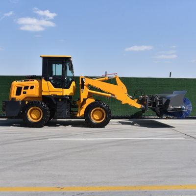 Front Mounted Snow Sweeper Loader Machine Efficient Multiple Models