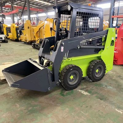 Chinese 75HP Mini Skid Steer Loader Front End Crawler Cheap Mini Loader Track