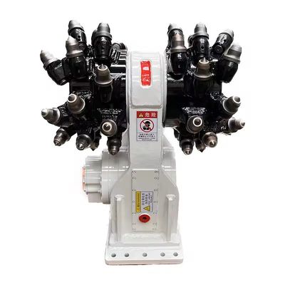 Drum Cutter Excavator Attachments Small Rotary Cutter Single Hydraulic Motor For Excavators 20 - 30 Ton