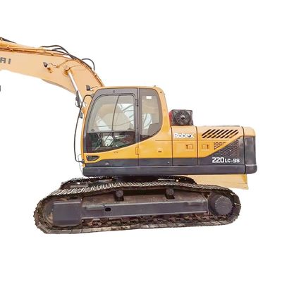 Heavy Hyundai Used Excavator With Bucket Capacity 1.05 Cubic Meter