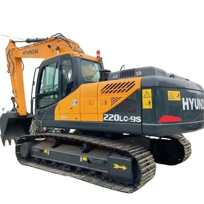 Heavy Hyundai Used Excavator With Bucket Capacity 1.05 Cubic Meter