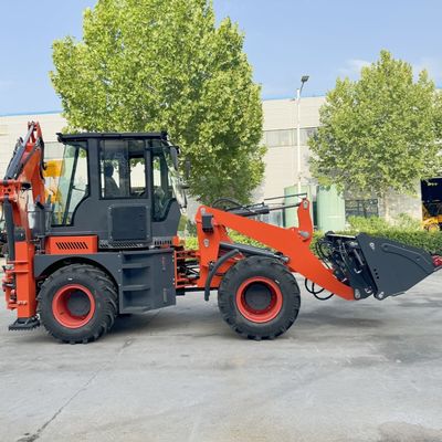 Chinese Loader Machine Bl70-25 2500kg Small Compact Backhoe Excavator Loader