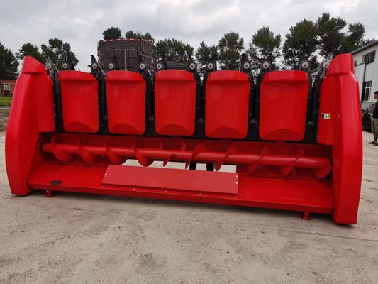 Horizontal Corn Combine Header / Combine Harvester Header 6 Rows