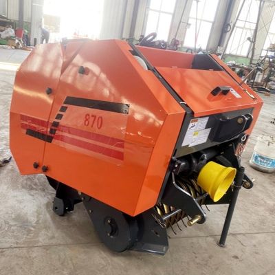 Durable Agricultural Equipment Farm Tools 9YQ-0.8 Crushed Round Hay Baler